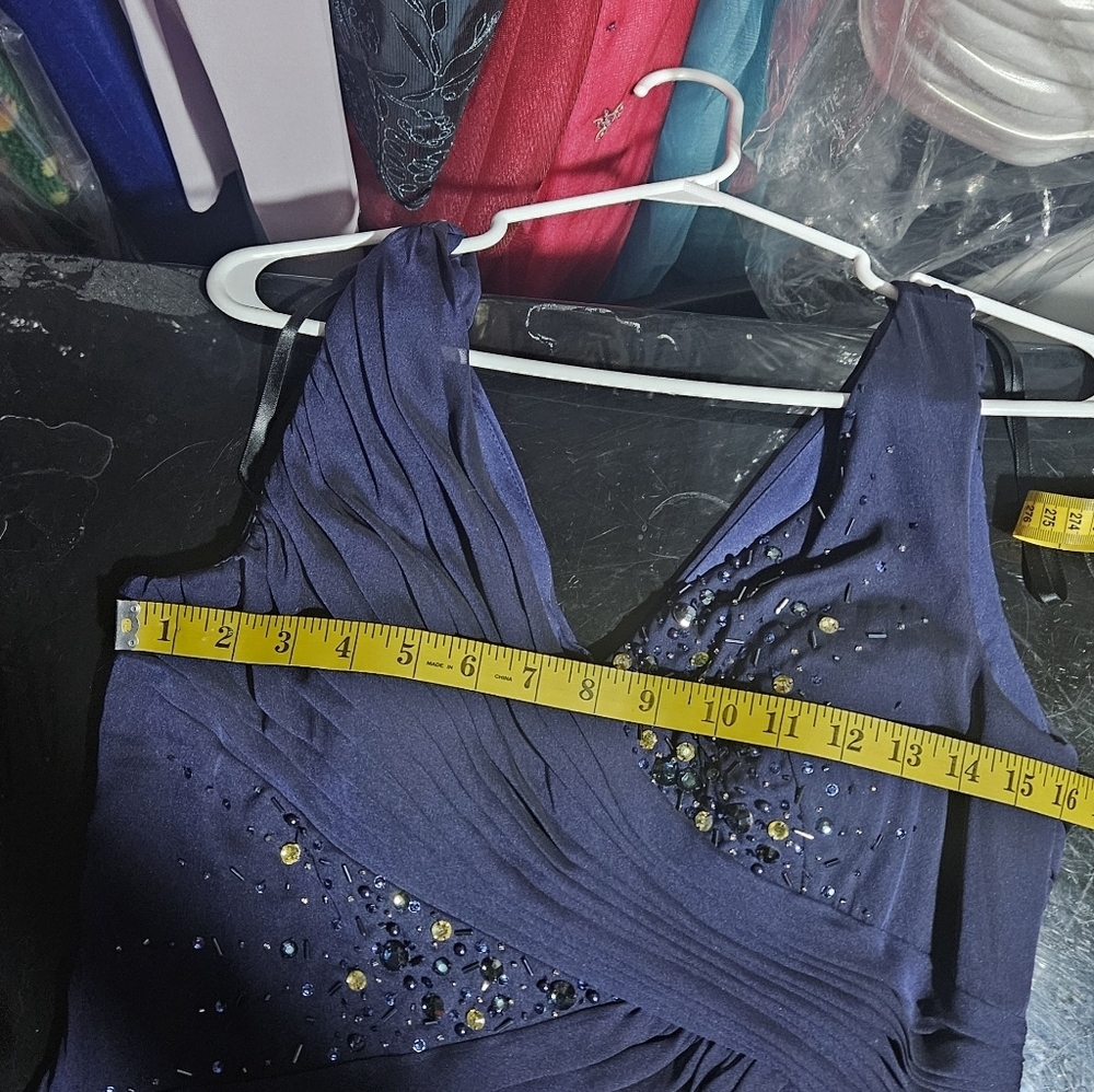Source Unknown Deep Purple/blue Maxi Dress - Picture 7 of 7